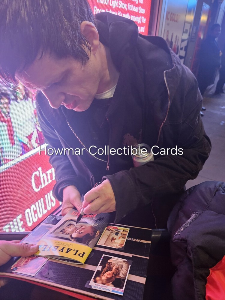 Michael Esper Custom Signed Card From the Broadway Hit Appropriate