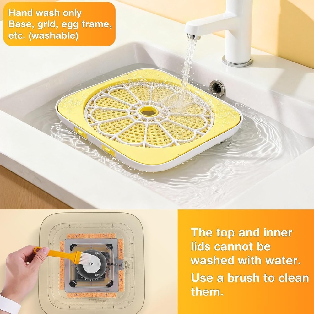 12 Egg Incubator for Hatching Eggs with Automatic Water Refill Humidity Display-