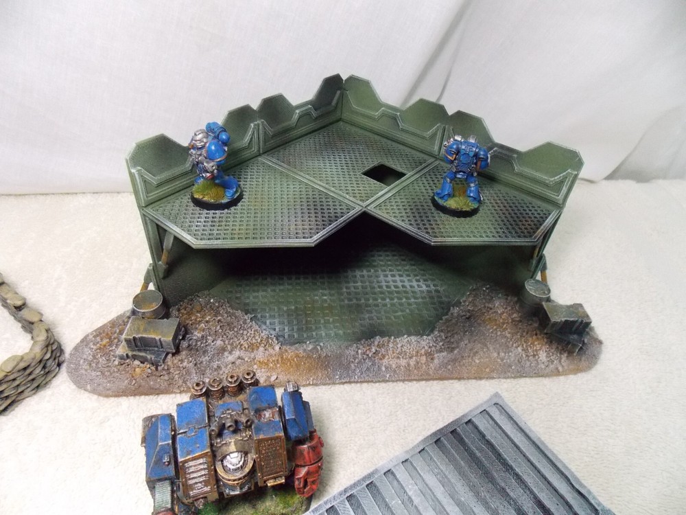 WARGAMING TERRAIN PAINTED BUNDLE 9 PIECE SET .....ADVANCE ORDERS