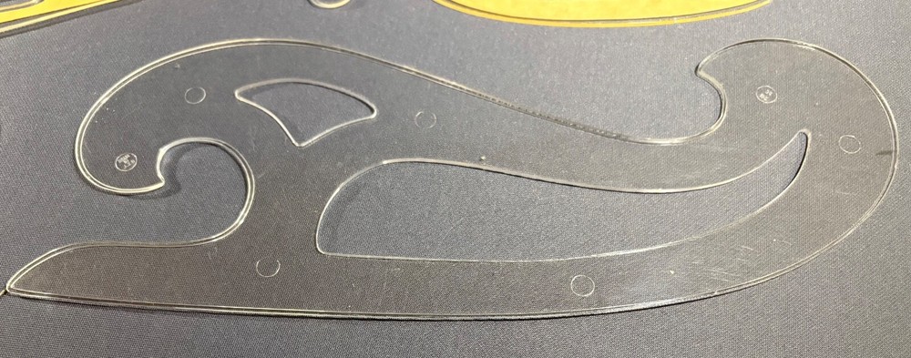 Lot Engineering Drafting Staedtler Curve Set As Found