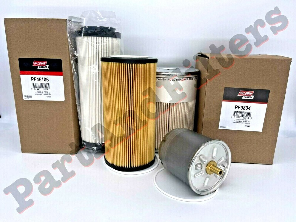 FILTER SERVICE KIT MX-13 EPA13 ENGINE OIL , FUEL , ELEMENT & WATER SEPARATOR