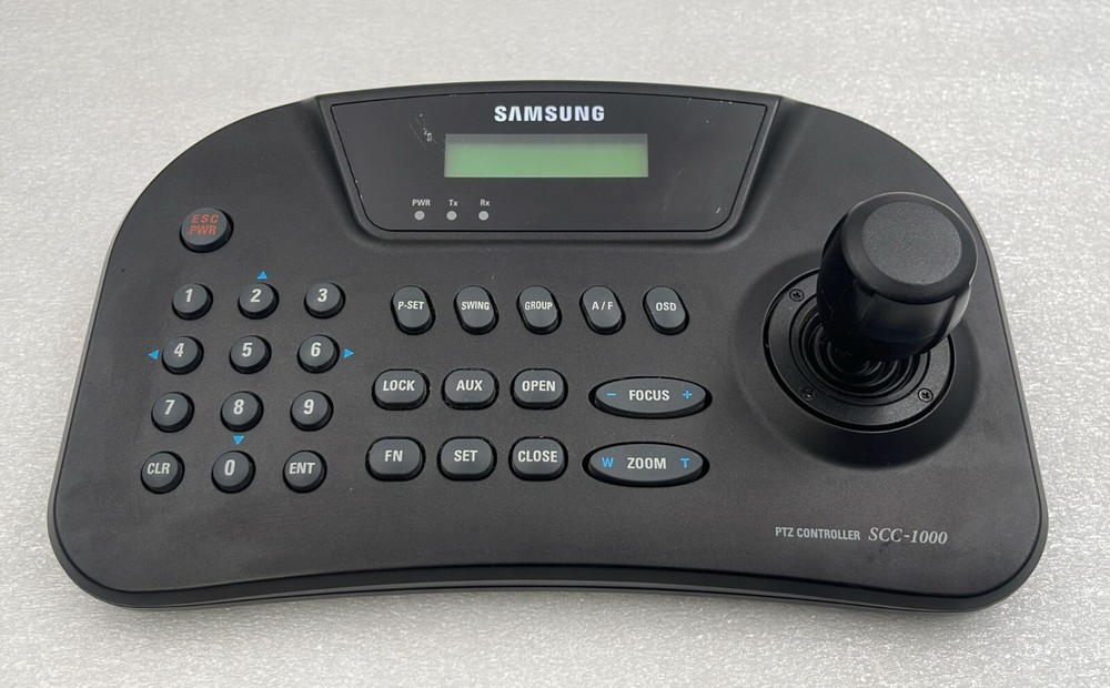 Samsung PTZ Controller SCC-1000 Security Surveillance Camera Keyboard Controller