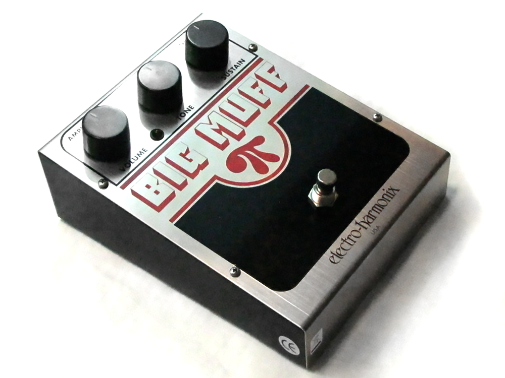 Used Electro-Harmonix EHX Big Muff Pi Distortion Sustainer Effects Pedal