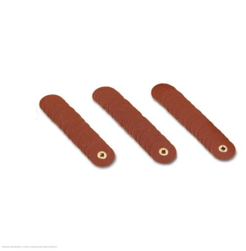 50 Adalox Abrasive Sanding Discs, 3/4" Diameter, Coarse Grit