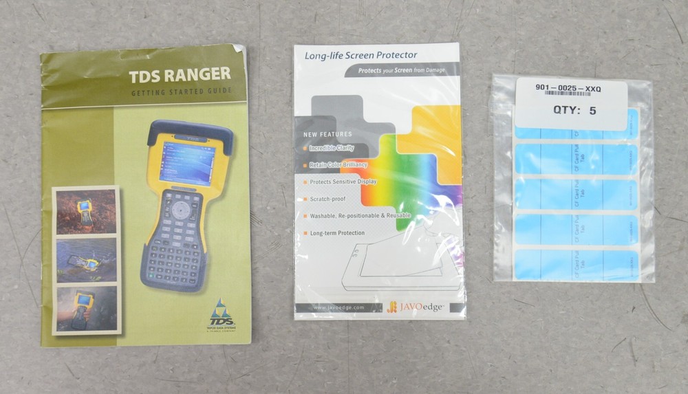 TDS Ranger X Series Handheld Computer Data Collector W/ Accessories