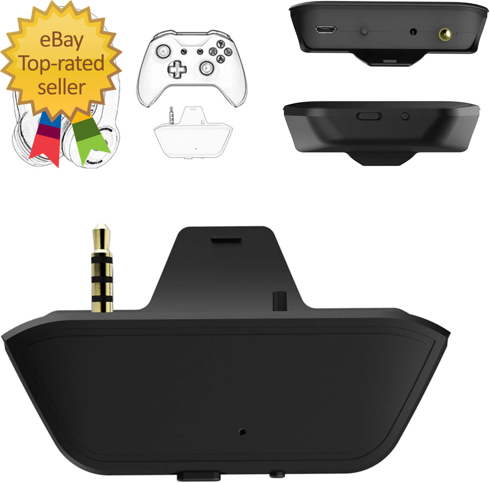 Bluetooth Transmitter Dongle for Xbox Controllers Stereo Audio Adapter Compatibl