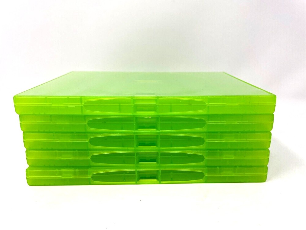 5PC For XBOX 360 Video Replacement Game Cases Standard CD Shell Storage