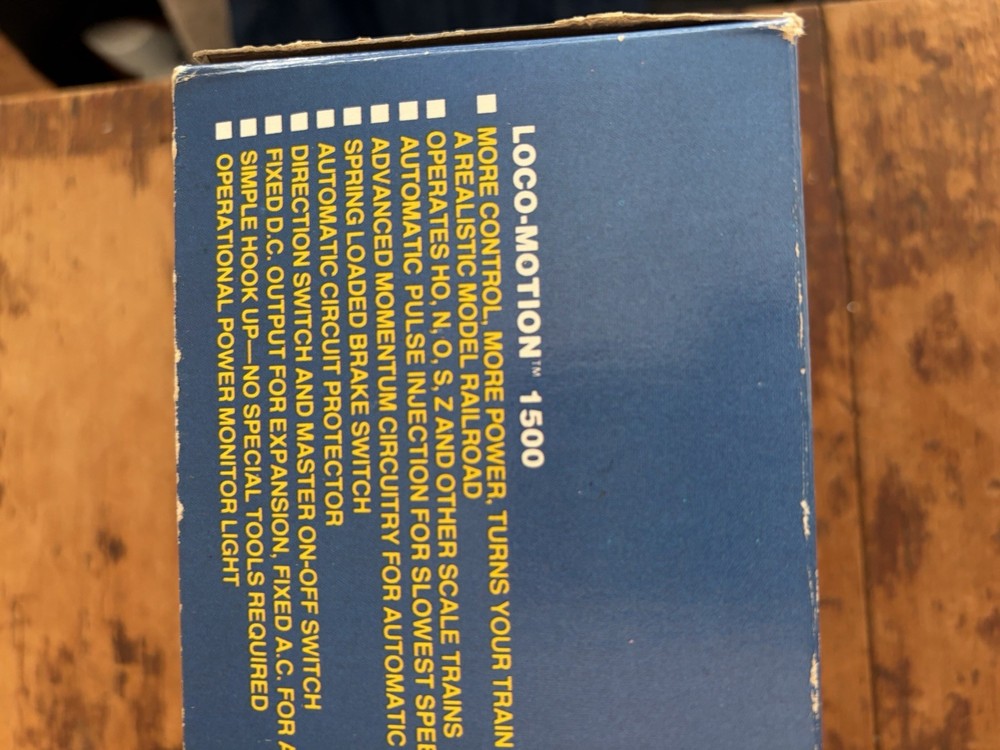 Vintage MRC Tech II Railpower 1400 Train Power Controller Model Railroad