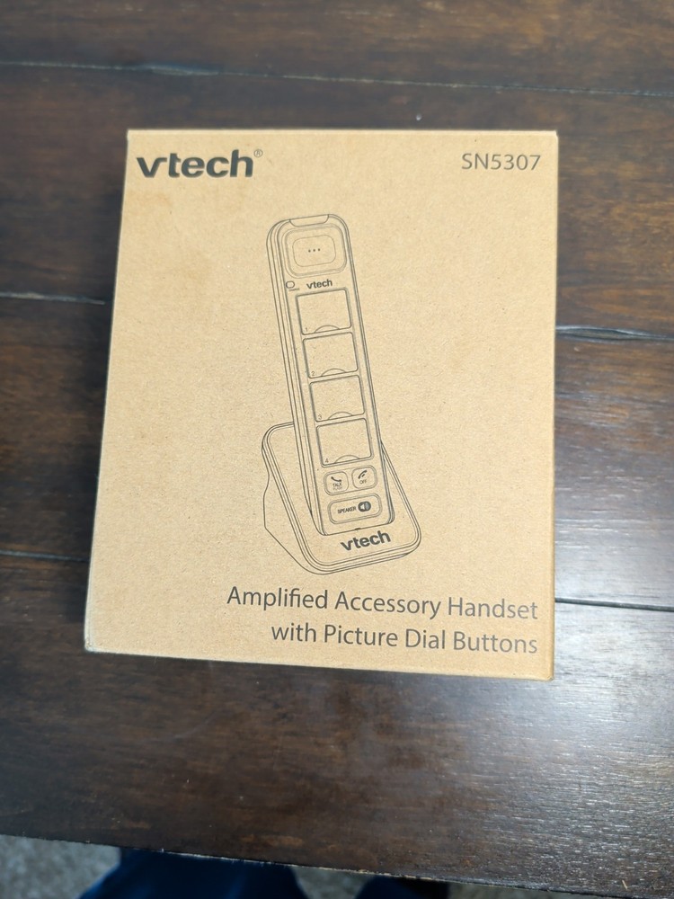 Vtech SN5307 Amplfied Accessory Handset with Picture Dial Button