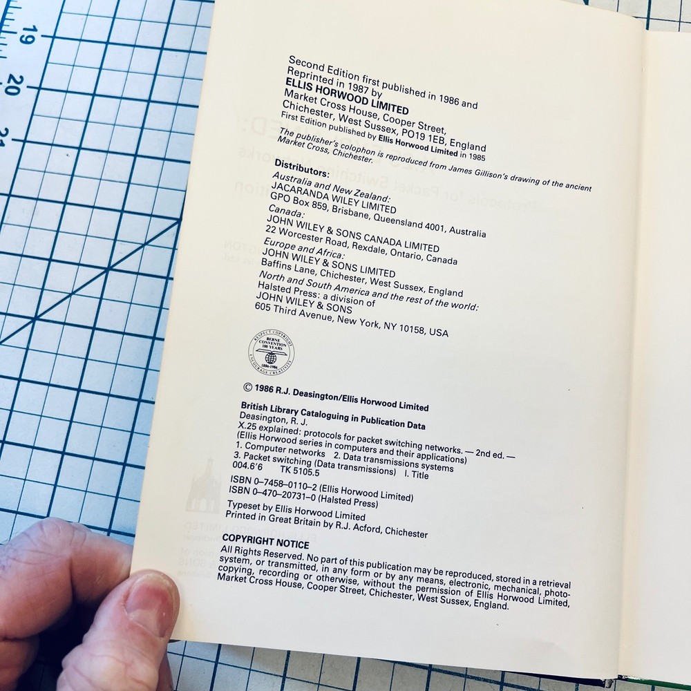 IBM X.25 Explained Protocols Packet Switching Networks 1986 Deasington Computing