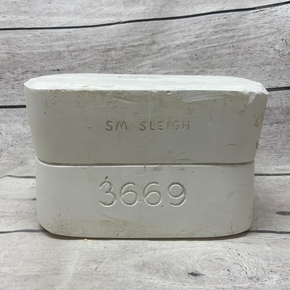 2003 Creative Paradise Inc Ceramic Casting Mold Small Sleigh #3669