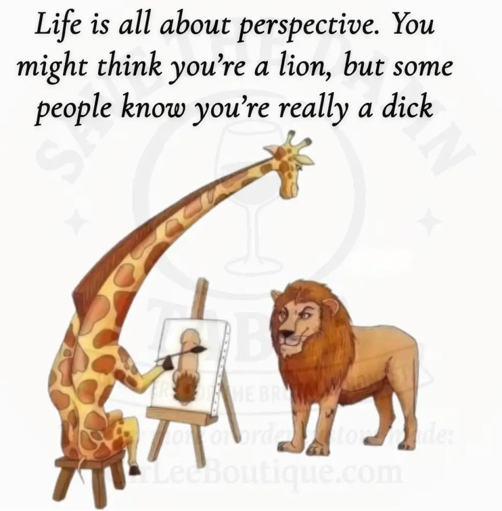 Handmade Coaster: Not a King, Just a Dick