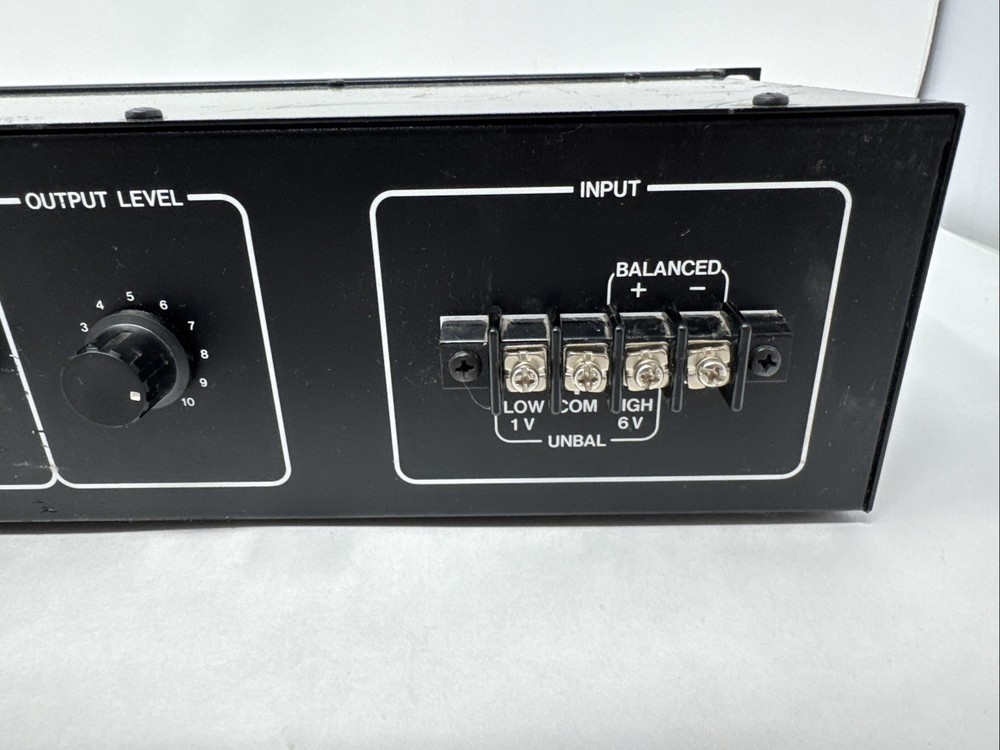 RAULAND MODEL 6431 1/3 OCTAVE EQUALIZER
