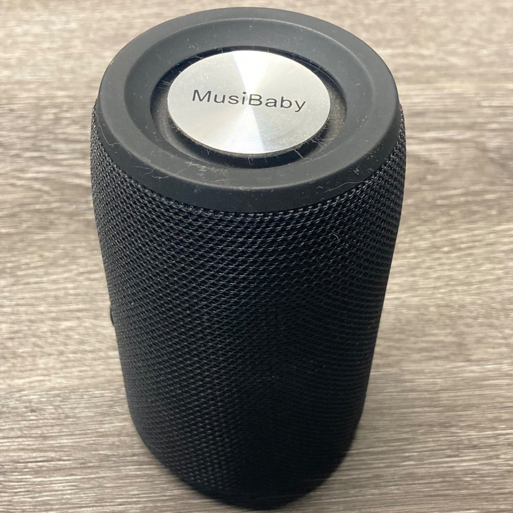 MusiBaby M68 Portable Bluetooth Speaker - Black