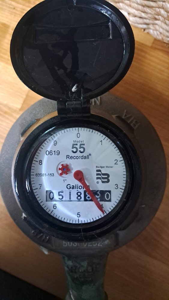 Badger 1" Water Meter