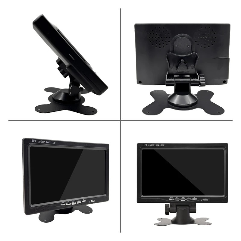 7in Car Monitors Screen For Rear View Reverse Camera TFT LCD Display HD Digital