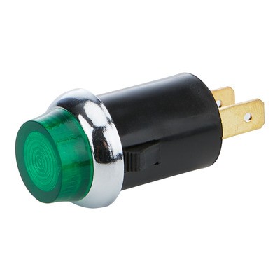 ALLSTAR PERFORMANCE Warning Light Assy Green - ALL99064