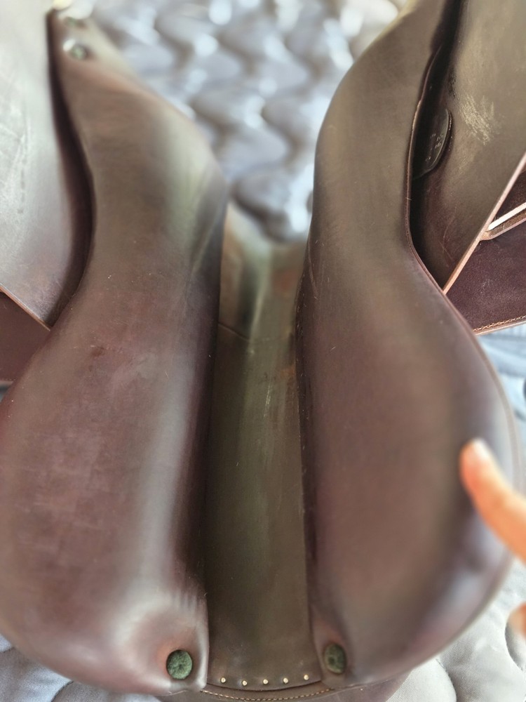 DEVOUCOUX Biarritz O SADDLE 17.5 2024 MED BROWN