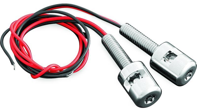Kuryakyn Led License Plate Bolt Lights Chrome