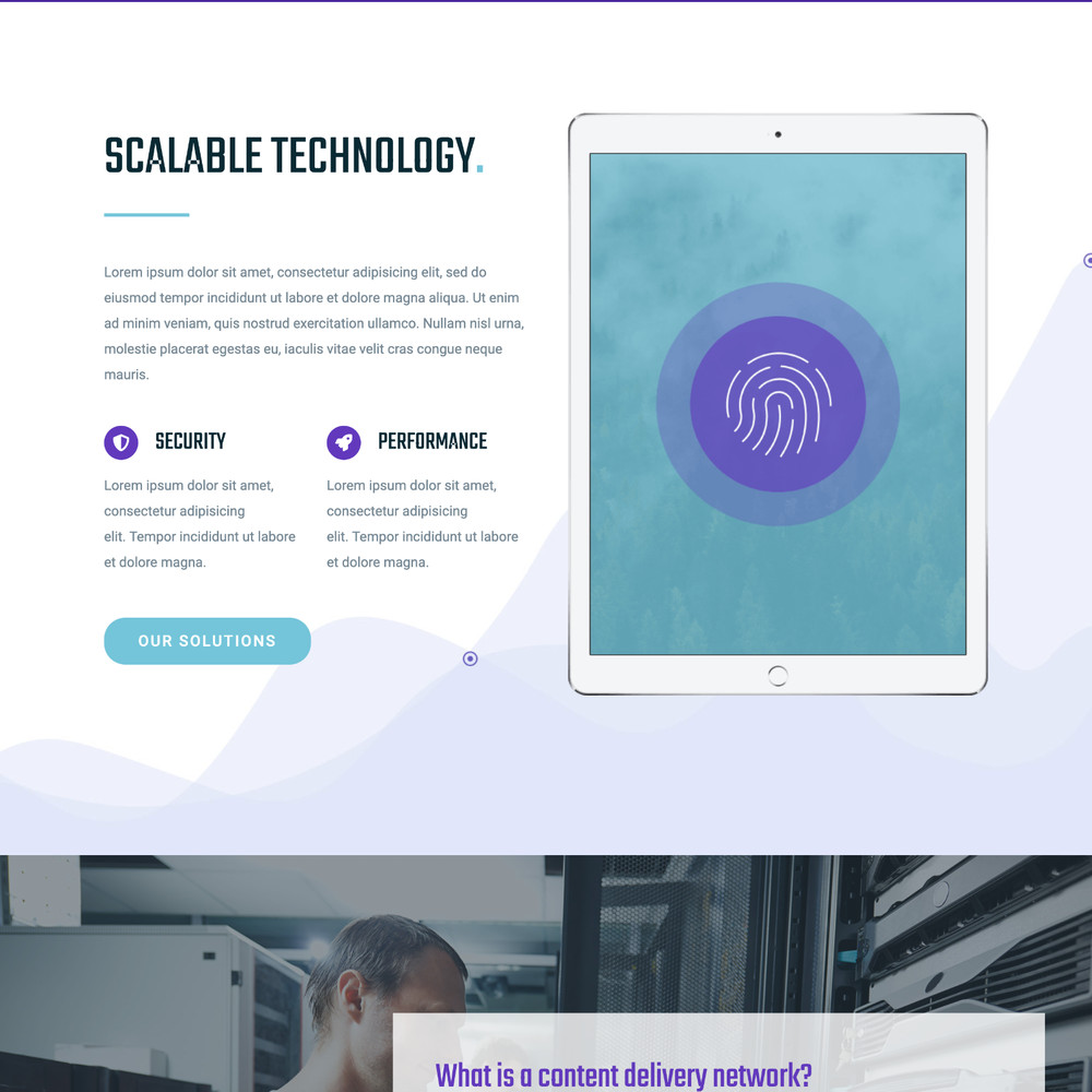 Information Technology Website Design with Free VPS Web Hosting and Installation