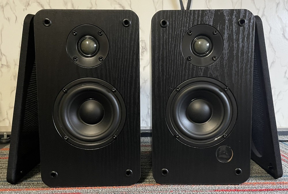 Insignia Bluetooth Powered Bookshelf Speakers