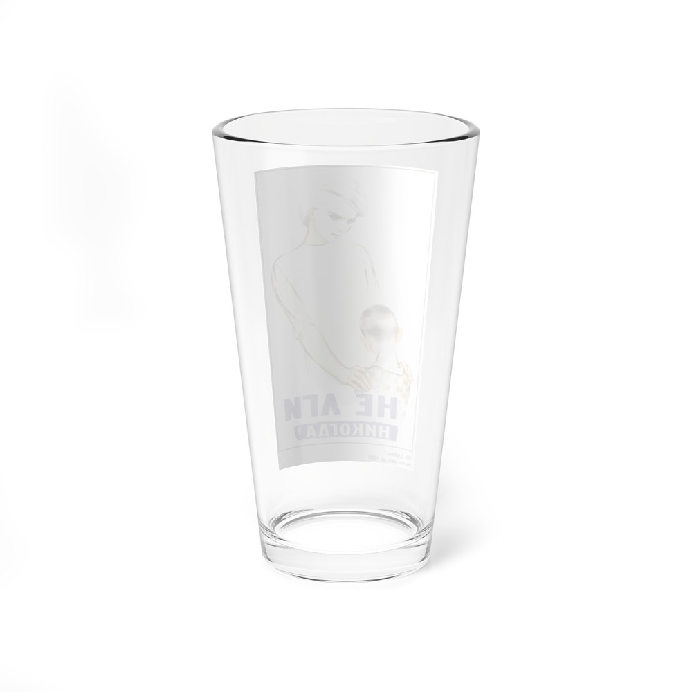 Soviet Era Poster 260 - Pint Glass 16oz