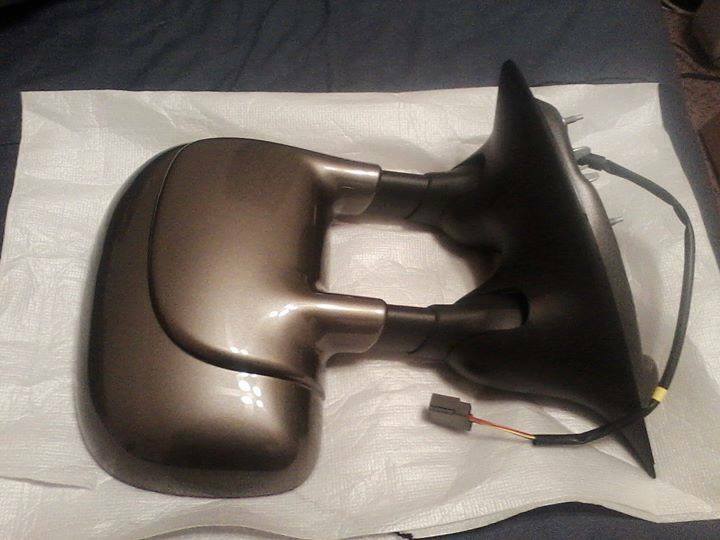 03-07 SUPER DUTY TRUCK EXCURSION GREY / SILVER DRIVER'S SIDE TOWING MIRROR