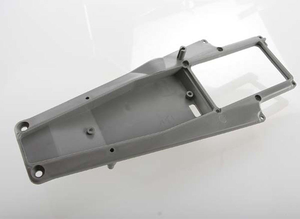 Traxxas 4431A - Composite Upper Chassis Deck, Gray, Nitro Rustler