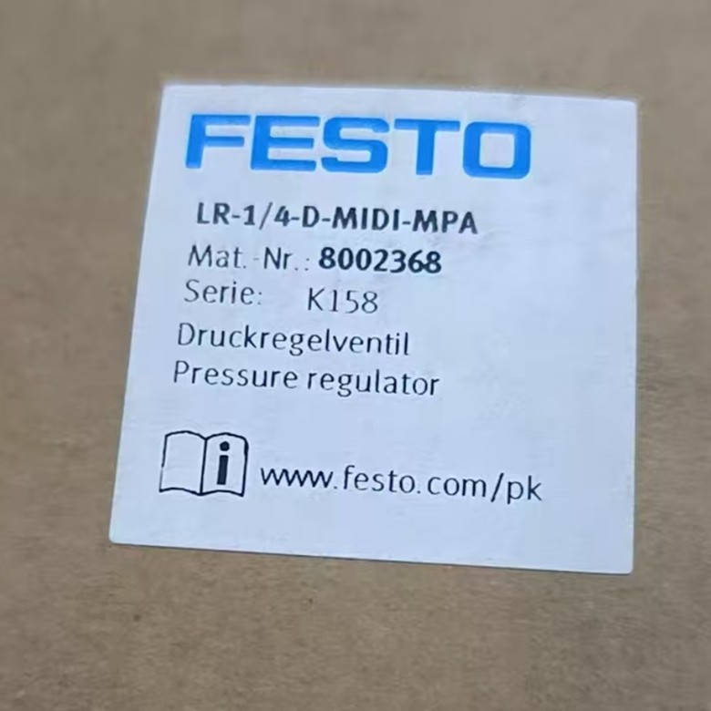 1PC FESTO LR-1/4-D-MIDI MPA 8002368 pressure reducing valve