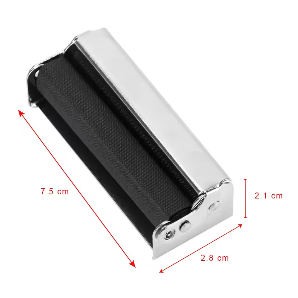 Portable Tobacco Roller Cigarette Maker Cigarette device 70mm Rolling Machine
