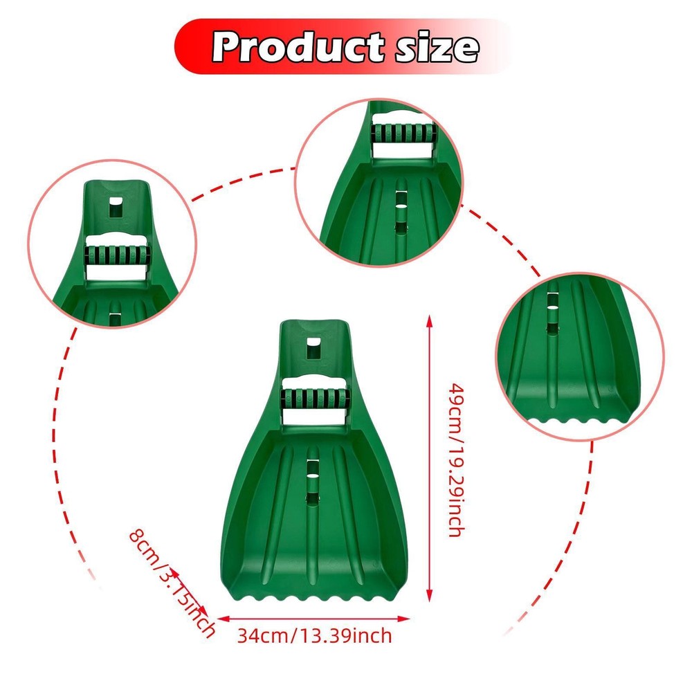 2 Pieces Leaf Scoops Picker Leaf Grabbers