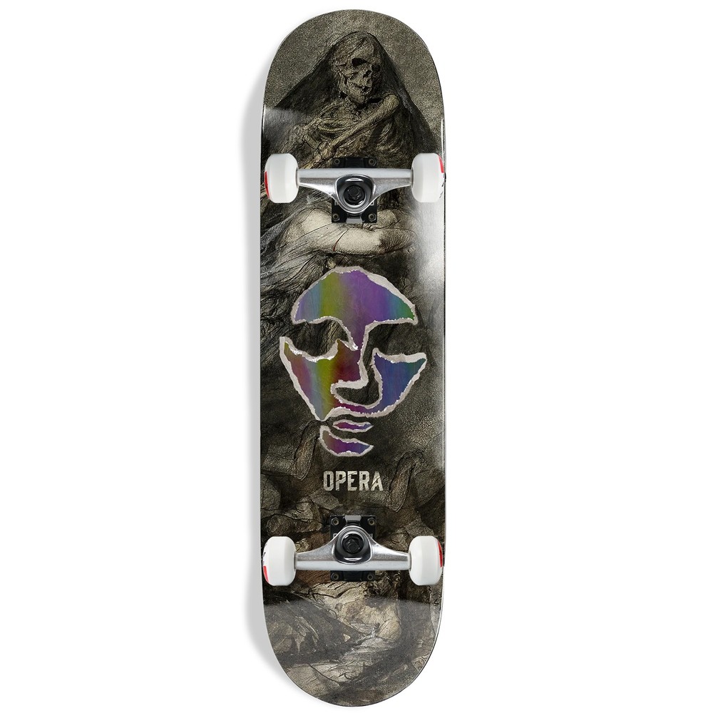Opera Skateboard Assembly Douglas Ripped 8.25" x 32" Complete