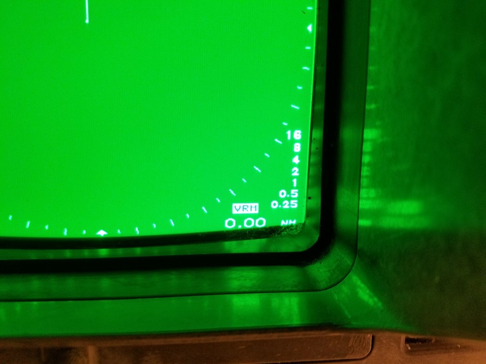 Furuno 1700 Radar Display
