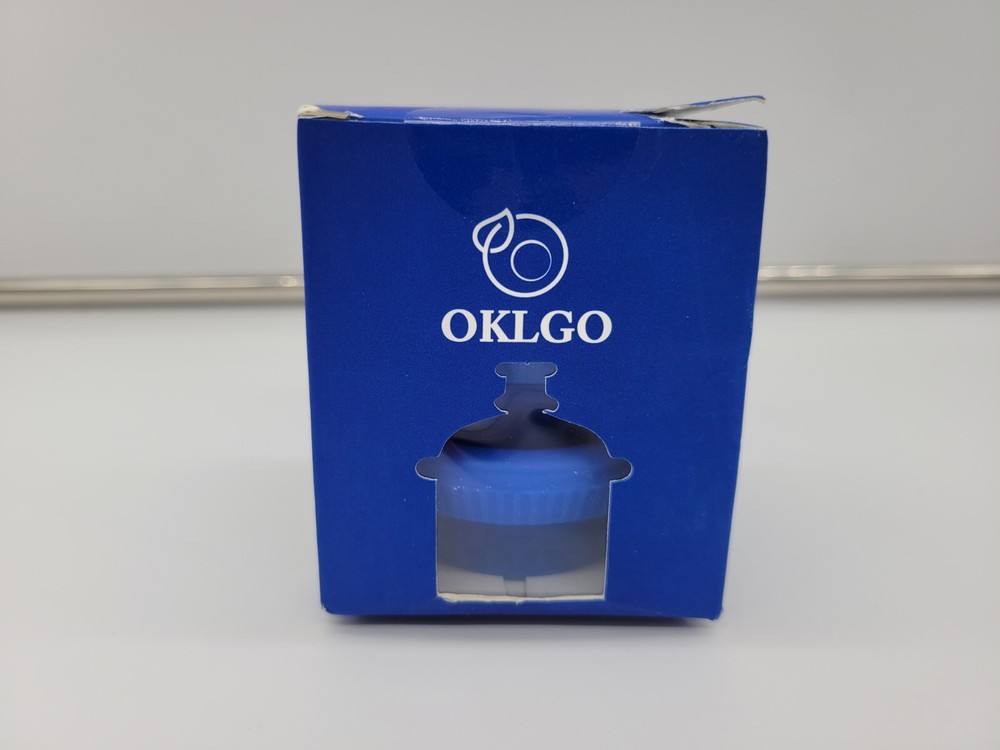 OKLGO Reusable water Jug Cap Silicone New