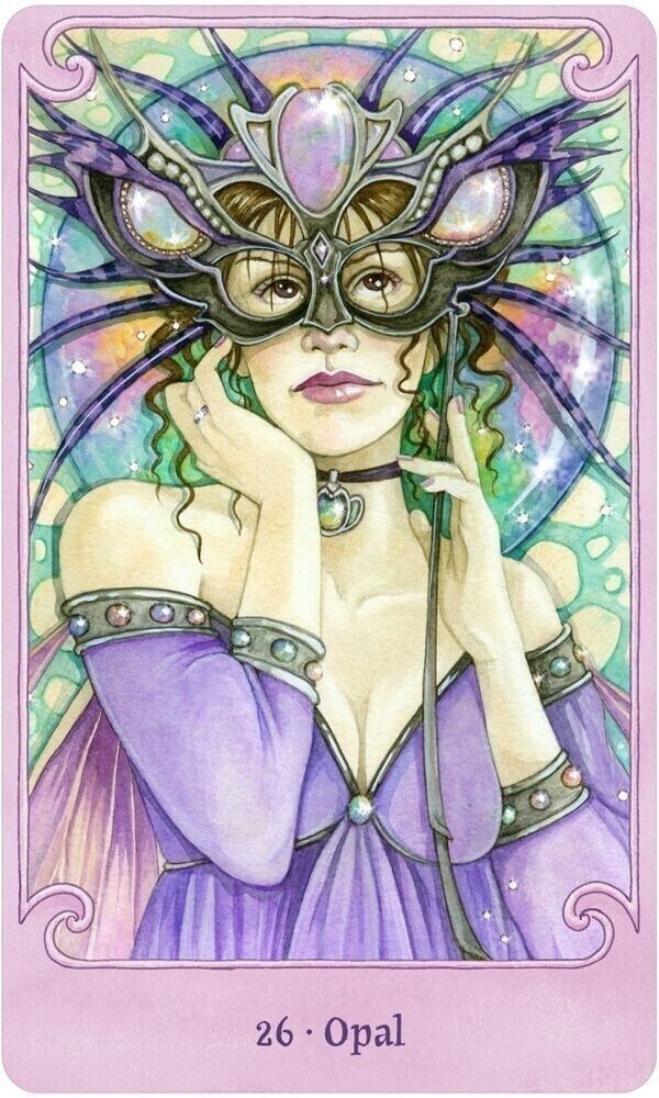 Fairy Gems A Crystal Oracle Deck & Book Set Us Games Systems Magic Artwork FRG40