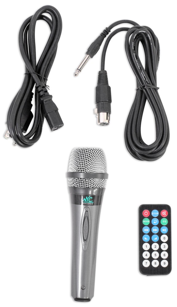 NYC Acoustics 10" Bluetooth Karaoke Machine/System 4 ipad/iphone/Android/Tablet