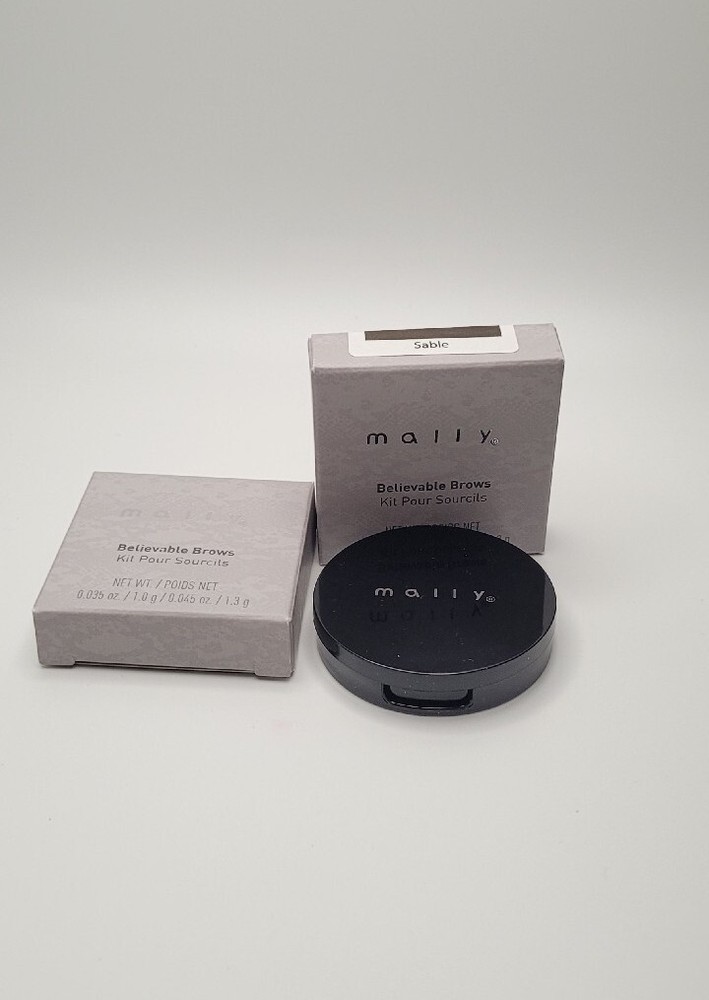 2 Mally Believable Brows *SABLE*.035 oz / 0.045 oz x 2,BNIB