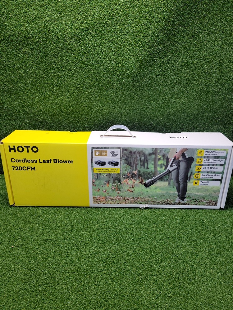 HOTO 20V Cordless Leaf Blower 720CFM