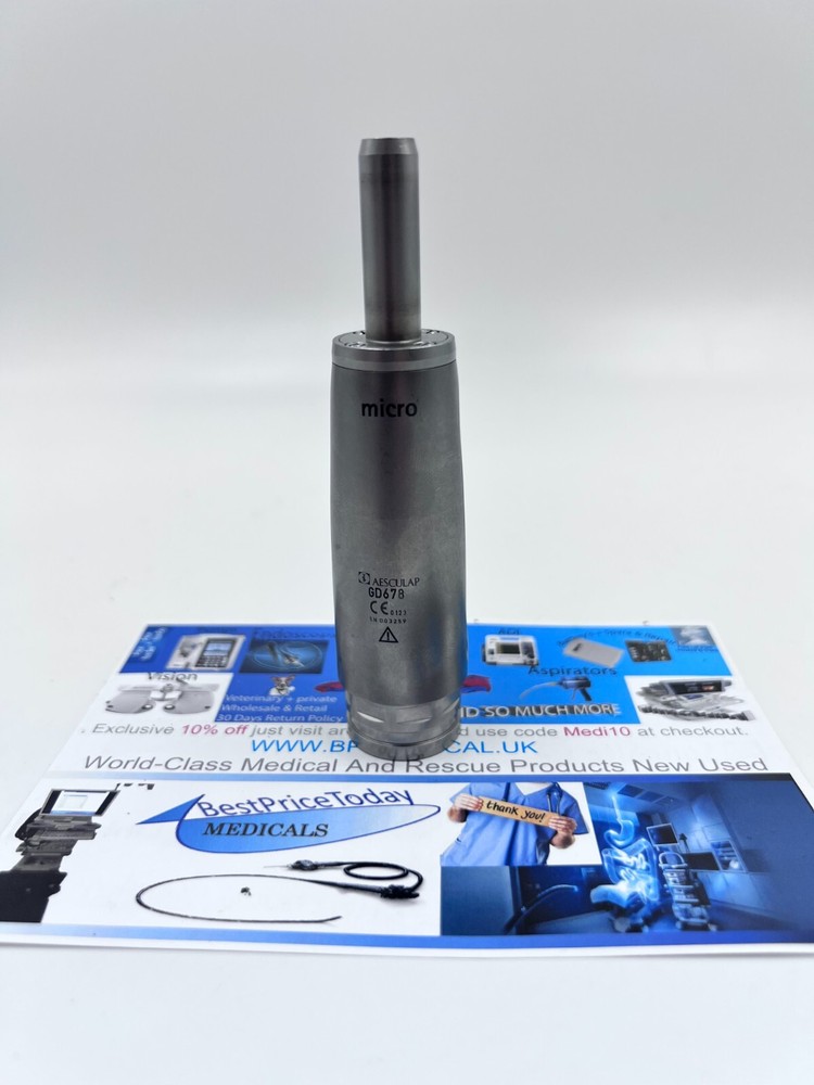 Aesculap Microspeed uni connecting motor MICRO GD678 tested working