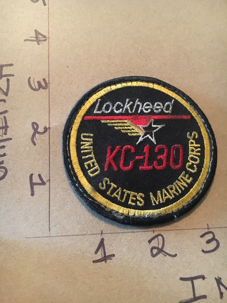 USMC US Marine Lockheed KC-130 Squadron patch 6/1/25 w/ hook & loop back