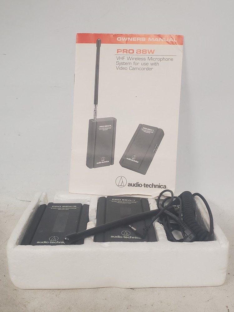 Audio-Technica Pro 88W VHF Wireless Microphone System