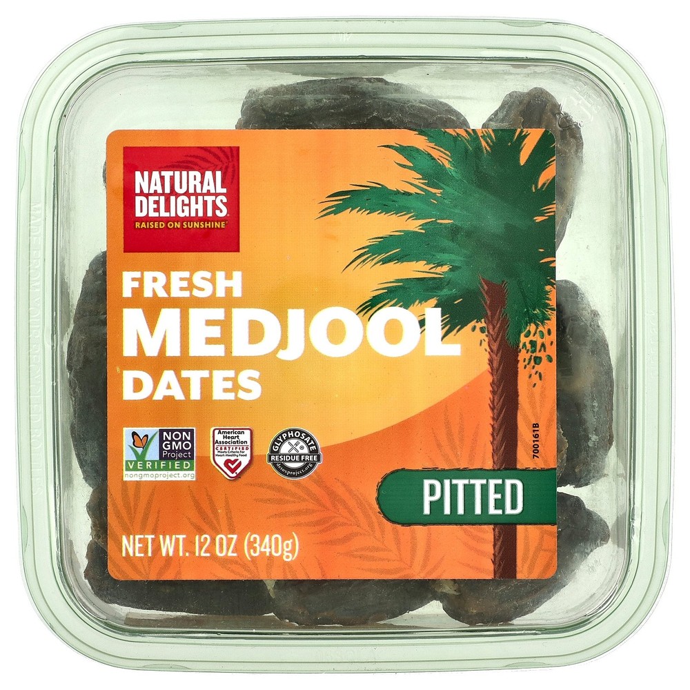 Fresh Medjool Dates, Pitted , 12 oz (340 g)