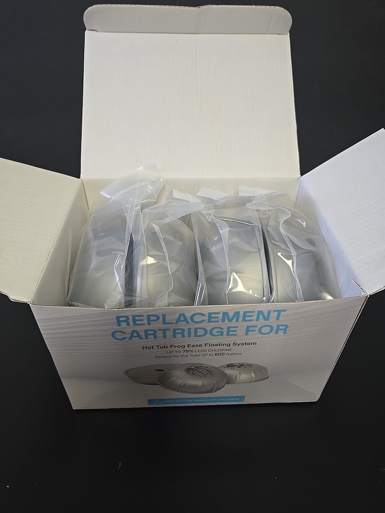 Hot Tub Cartridge Replacement for use with Frog Ease Floating System 4 Pack