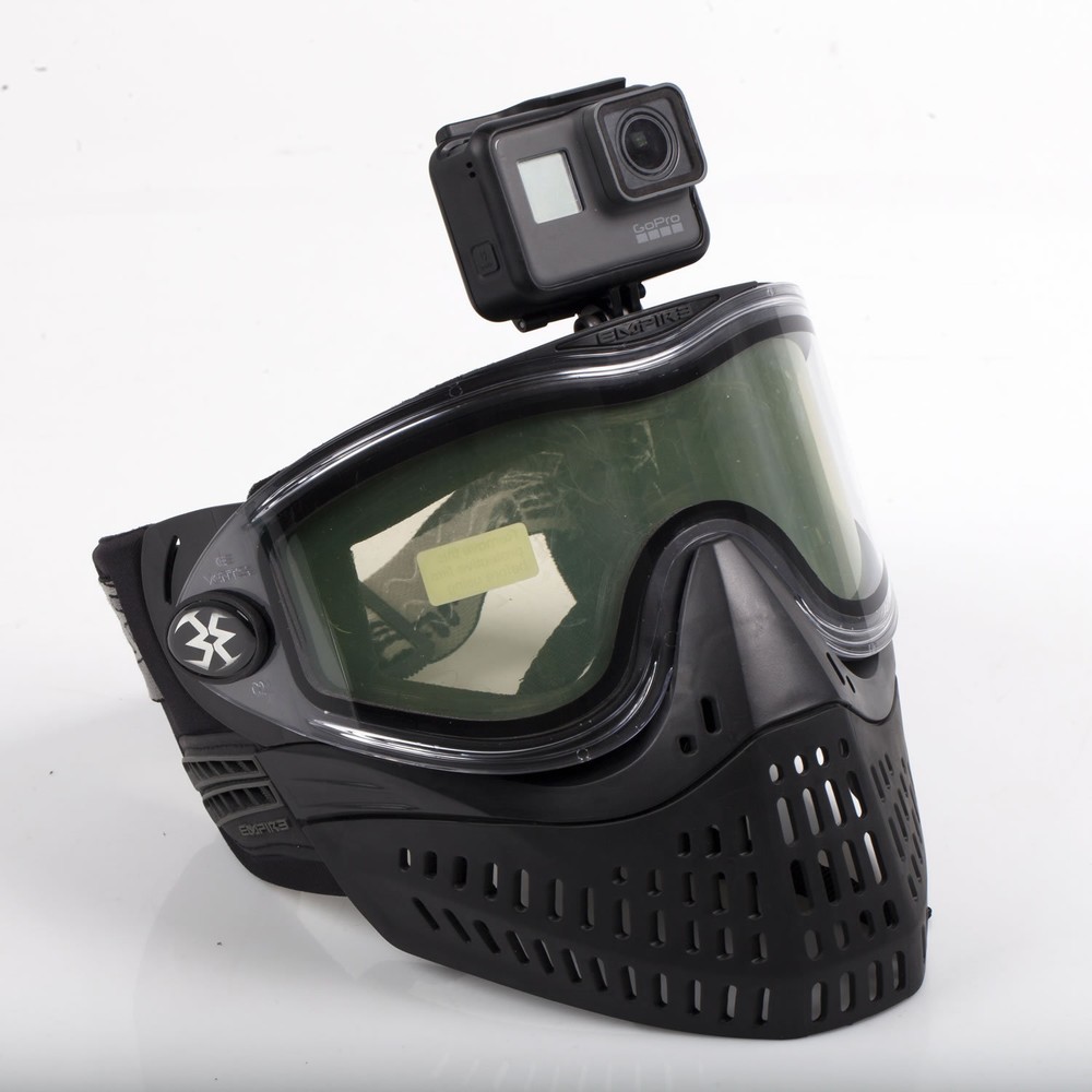 HK Army Goggle Camera Mount - Gold - Paintball