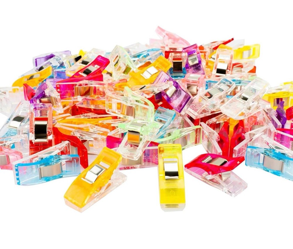 400+ Pcs Multipurpose Sewing Clips（Assorted Colors）