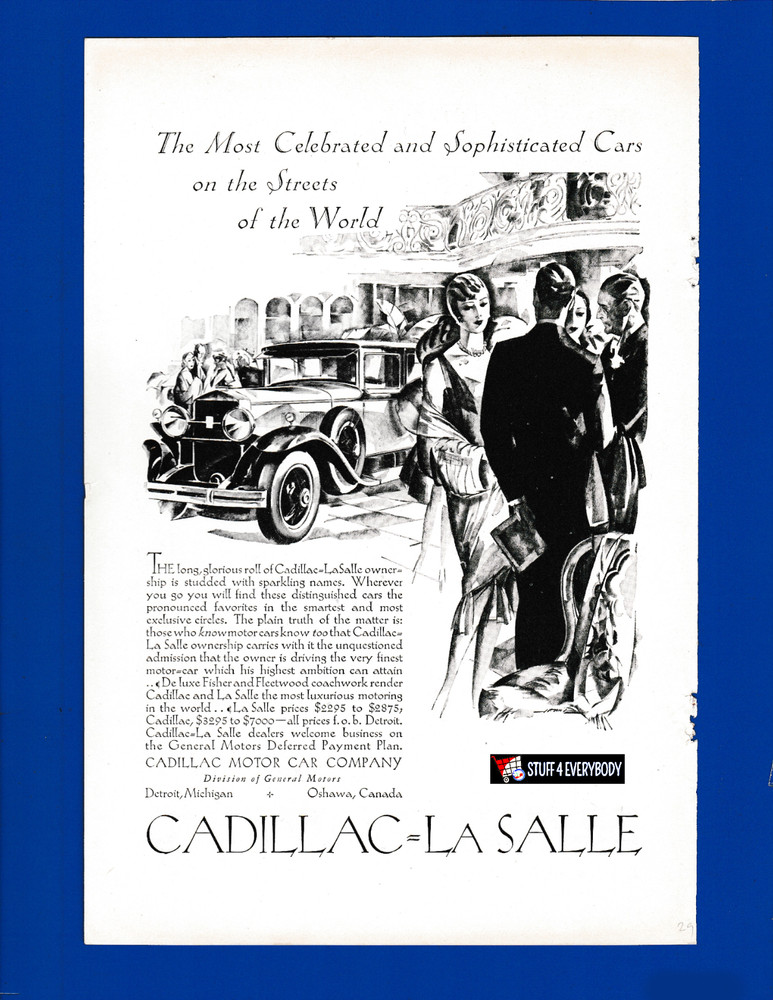Cadillac-LaSalle - Luxury That Opens Doors Everywhere
