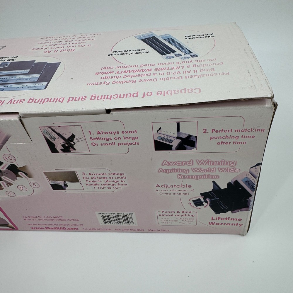 Zutter Bind It All Version 2.0 Original Wire Binding System + Wires Bundle