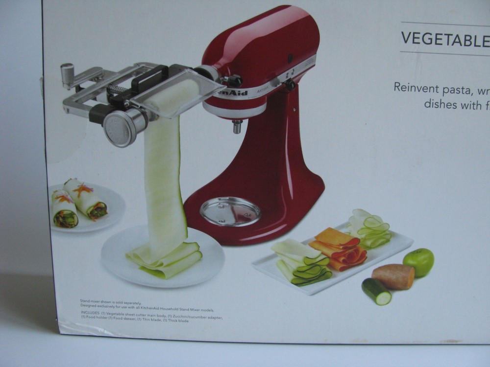 KitchenAid Vegetable Sheet Cutter Attachment KSMSCA New Open Box