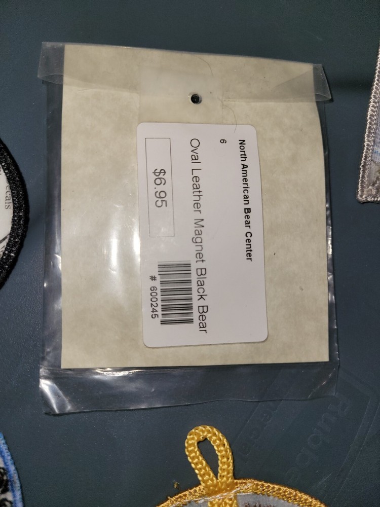 6 Patches And 1 Magnet Leather Ely,...