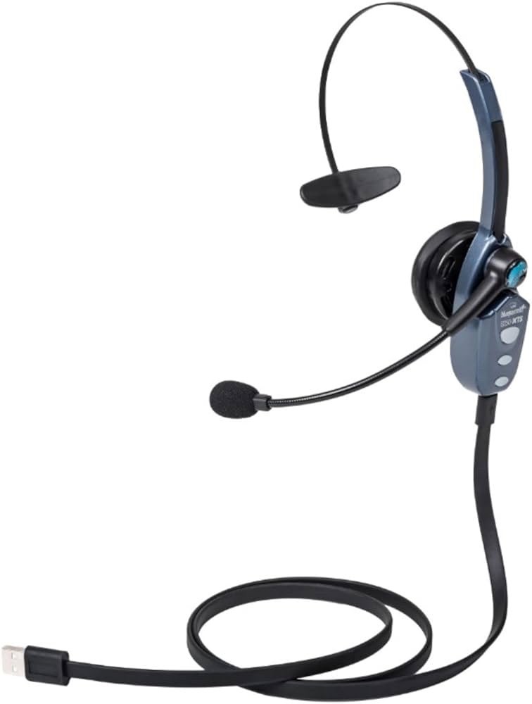 BlueParrott B250-XTS Wireless Bluetooth Headset Black Boom Microphone